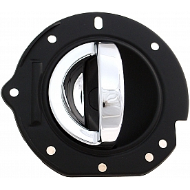 Help! By Dorman Interior Door Handle - Paddle OEM Black Housing With Silver Lever Single - 88235