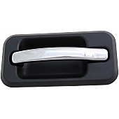 Help! By Dorman Exterior Door Handle - Plastic Silver Lever And Black Housing Single - 83401