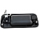 Help! By Dorman Exterior Door Handle - Plastic Silver Lever And Black Housing Single - 83401