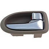 Help! By Dorman Interior Door Handle - Plastic Beige Housing With Silver Lever Single - 83621