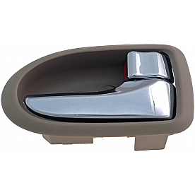 Help! By Dorman Interior Door Handle - Plastic Beige Housing With Silver Lever Single - 83621