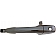 Help! By Dorman Exterior Door Handle - Plastic Silver Single - 83624