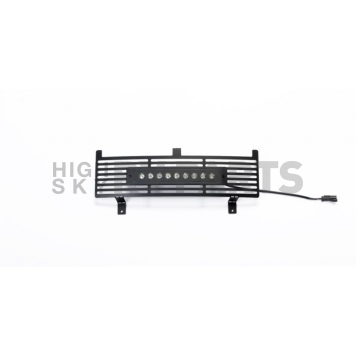 Putco Bumper Grille Insert Horizontal Bar Powder Coated Black Stainless Steel - 87195L