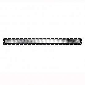 Paramount Automotive Bumper Grille Insert Wire Mesh Powder Coated Black Stainless Steel - 460754