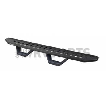Go Rhino Running Board Black Powder Coated Steel Stationary - 03688020PC