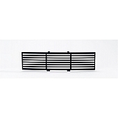 Putco Bumper Grille Insert Horizontal Bar Powder Coated Black Stainless Steel - 87182