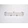 Putco Bumper Grille Insert Horizontal Bar Polished Silver Stainless Steel - 86175