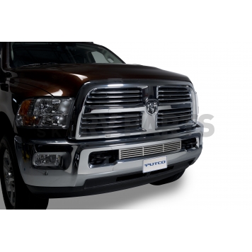 Putco Bumper Grille Insert Horizontal Bar Polished Silver Stainless Steel - 86175-1