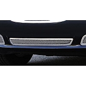 T-Rex Truck Products Bumper Grille Insert Mesh Polished Silver Stainless Steel - 55433