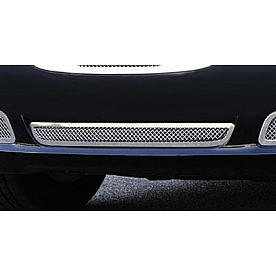 T-Rex Truck Products Bumper Grille Insert Mesh Polished Silver Stainless Steel - 55433