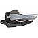 Help! By Dorman Interior Door Handle - Plastic Sandalwood Housing With Silver Lever Single - 83659