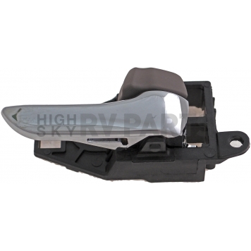 Help! By Dorman Interior Door Handle - Plastic Sandalwood Housing With Silver Lever Single - 83660