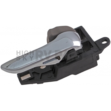Help! By Dorman Interior Door Handle - Plastic Sandalwood Housing With Silver Lever Single - 83660-2