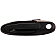 Help! By Dorman Exterior Door Handle - Plastic Black Single - 83669