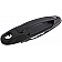 Help! By Dorman Exterior Door Handle - Plastic Black Single - 83670