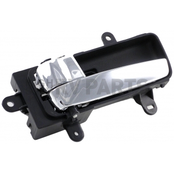 Help! By Dorman Interior Door Handle - Plastic Black Housing With Silver Lever Single - 82334-2