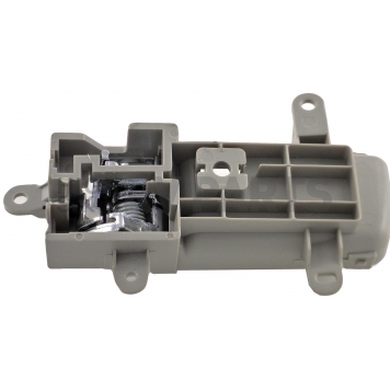 Help! By Dorman Interior Door Handle - Lever Plastic Gray Housing With Silver Lever Single - 82341-1