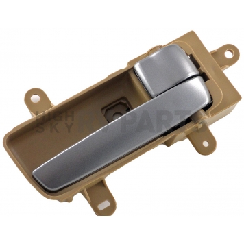 Help! By Dorman Interior Door Handle - Plastic Beige Housing With Silver Lever Single - 82345-2