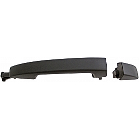 Help! By Dorman Exterior Door Handle - Plastic Black Single - 82667