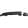 Help! By Dorman Exterior Door Handle - Plastic Black Single - 82667