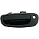Help! By Dorman Exterior Door Handle - Plastic Black Single - 82669