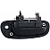 Help! By Dorman Exterior Door Handle - Plastic Black Single - 82669