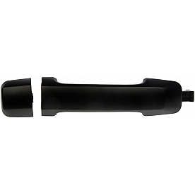 Help! By Dorman Exterior Door Handle - Plastic Black Single - 81301