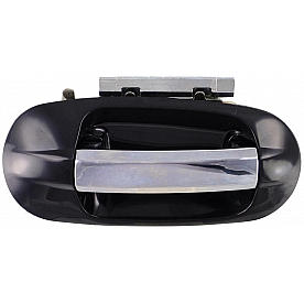 Help! By Dorman Exterior Door Handle - Plastic Silver Lever And Black Housing Single - 82187