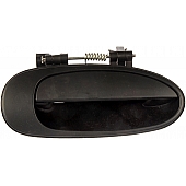 Help! By Dorman Exterior Door Handle - Plastic Black Single - 80746