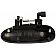 Help! By Dorman Exterior Door Handle - Plastic Black Single - 80746