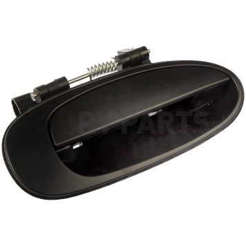 Help! By Dorman Exterior Door Handle - Plastic Black Single - 80746-2