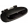 Help! By Dorman Exterior Door Handle - Plastic Black Single - 80746