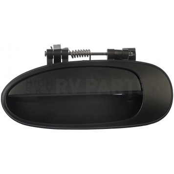 Help! By Dorman Exterior Door Handle - Plastic Black Single - 80747