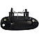Help! By Dorman Exterior Door Handle - Plastic Black Single - 80749