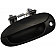 Help! By Dorman Exterior Door Handle - Plastic Black Single - 80749