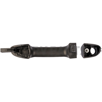 Help! By Dorman Exterior Door Handle - Plastic Black Single - 80753-1