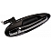 Help! By Dorman Exterior Door Handle - Plastic Silver/ Black Single - 80756