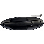 Help! By Dorman Exterior Door Handle - Plastic Black Single - 80759