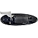 Help! By Dorman Exterior Door Handle - Plastic Black Single - 80759