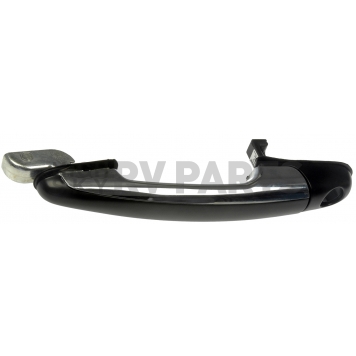 Help! By Dorman Exterior Door Handle - Plastic Silver/ Black Single - 80770