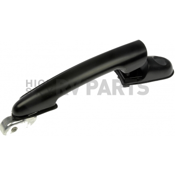 Help! By Dorman Exterior Door Handle - Plastic Silver/ Black Single - 80770-2