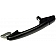 Help! By Dorman Exterior Door Handle - Plastic Silver/ Black Single - 80771