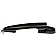 Help! By Dorman Exterior Door Handle - Plastic Silver/ Black Single - 80772