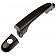 Help! By Dorman Exterior Door Handle - Plastic Black Single - 80773