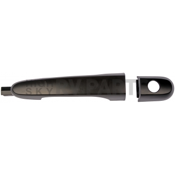 Help! By Dorman Exterior Door Handle - Plastic Black Single - 80774