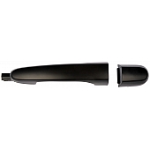 Help! By Dorman Exterior Door Handle - Plastic Black Single - 80775