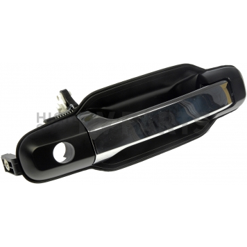 Help! By Dorman Exterior Door Handle - Plastic Silver/ Black Single - 80778-2