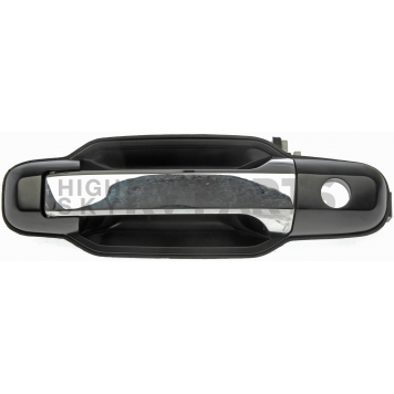 Help! By Dorman Exterior Door Handle - Plastic Silver/ Black Single - 80779