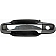 Help! By Dorman Exterior Door Handle - Plastic Silver/ Black Single - 80779