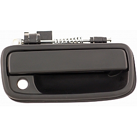 Help! By Dorman Exterior Door Handle - Plastic Black Single - 91318